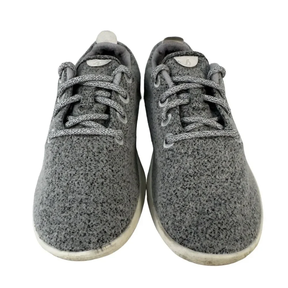 Allbirds Wool Runners Grey Athletic Running Shoes Womens Size 7